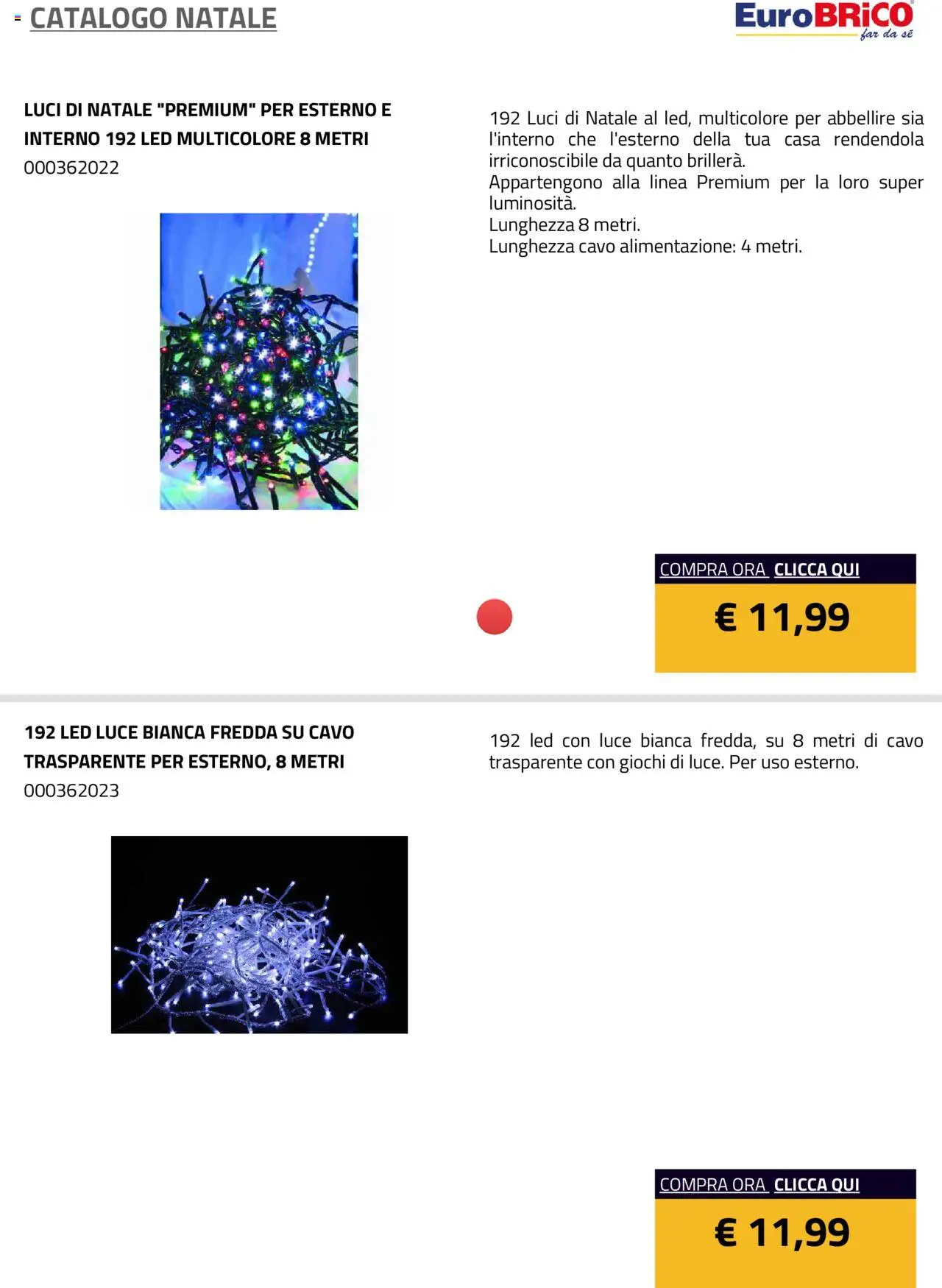 Eurobrico Natale catalogo - pagina 18 - valido dal 23/07/2025