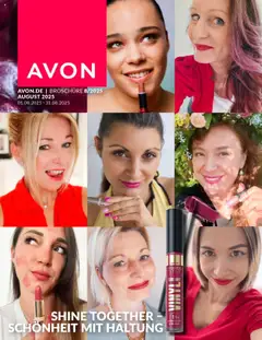 Vorschau AVON Katalog August 2025 gültig ab 01.08.2025