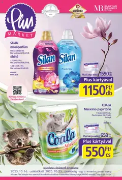 Előnézet Plus Market Akciós újság érvényes 2025.10.16.-tól