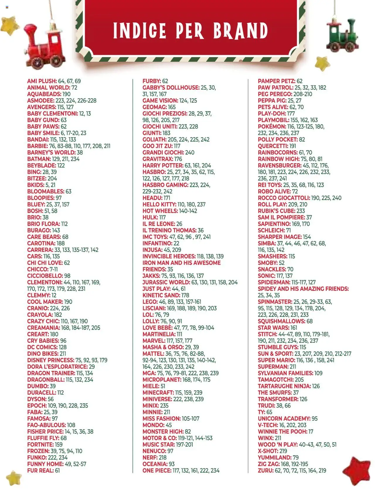 Toys Center Natale catalogo - pagina 252 - valido dal 17/10/2025