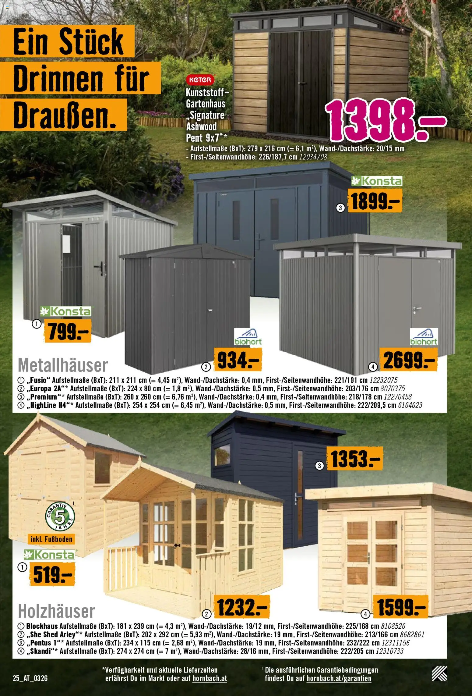 Hornbach Flugblatt - page 25- valid from 17.03.2026