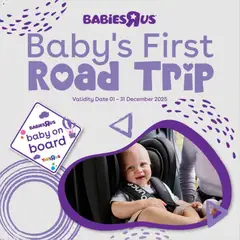 Preview Babies R Us Baby’s First Road Trip valid from 01/12/2025