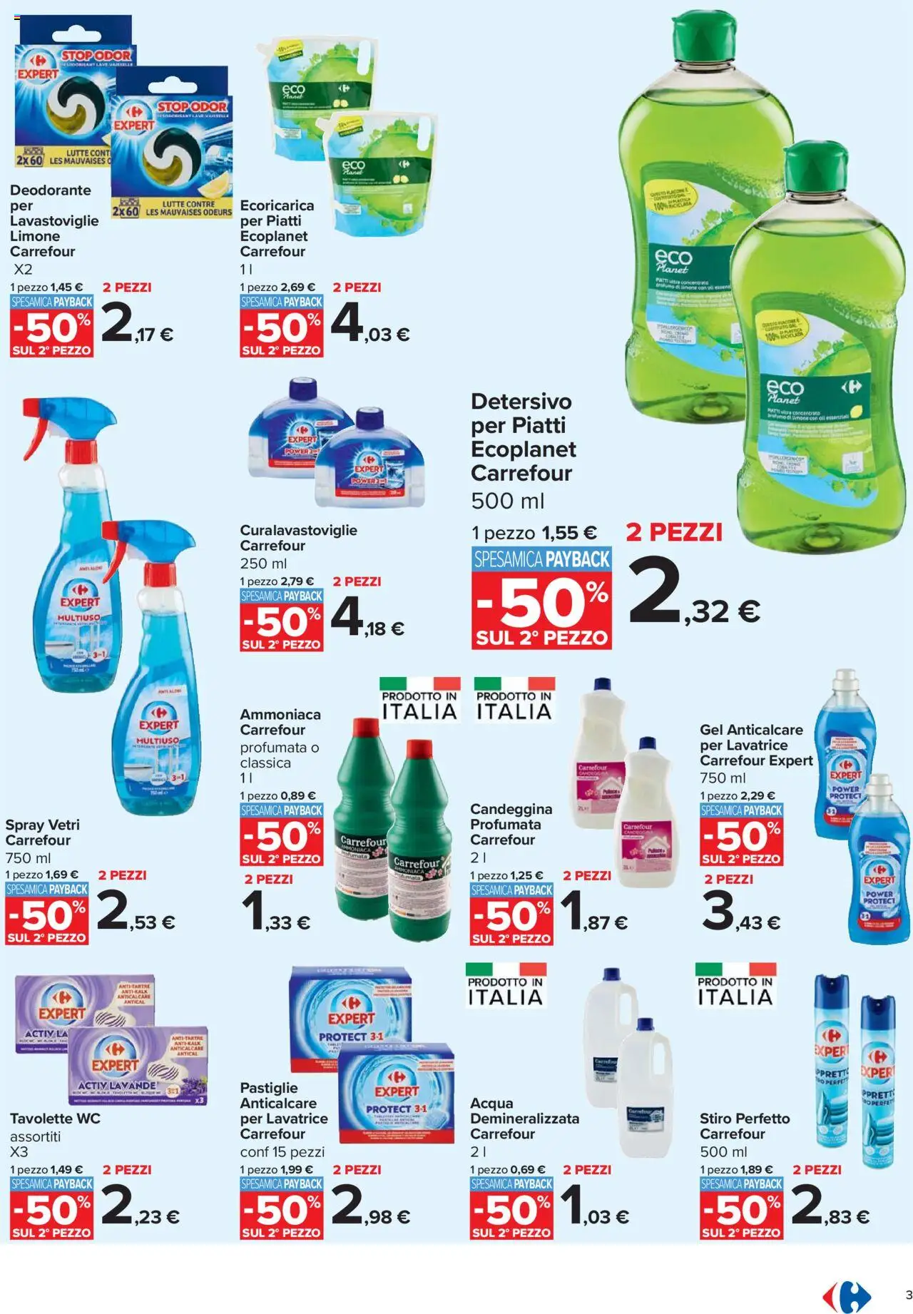 Carrefour	Iper Raddoppia & Risparmia catalogo - pagina 3 - valido dal 14/07/2025
