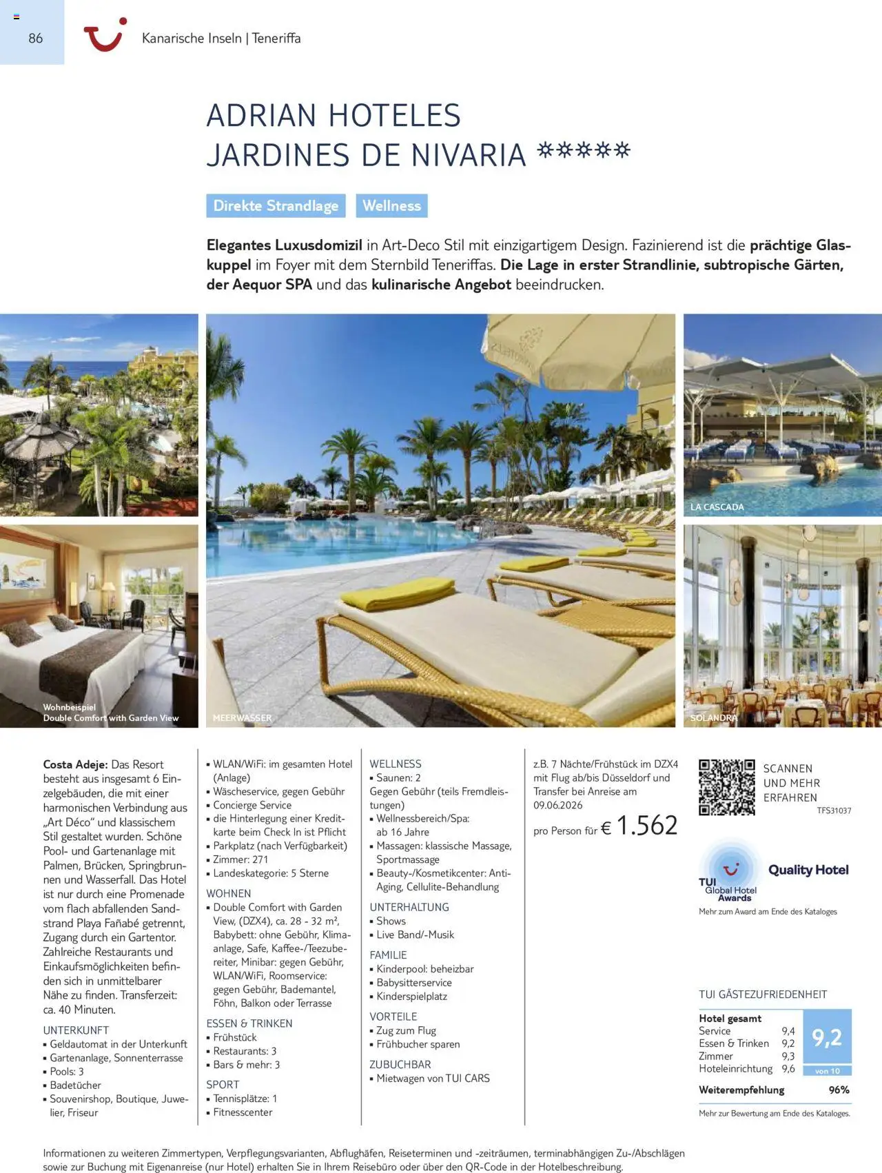 TUI Prospekt Kanaren, Kapverden & Senegal 2025/26	  - Seite 86 - gültig ab 01.11.2025