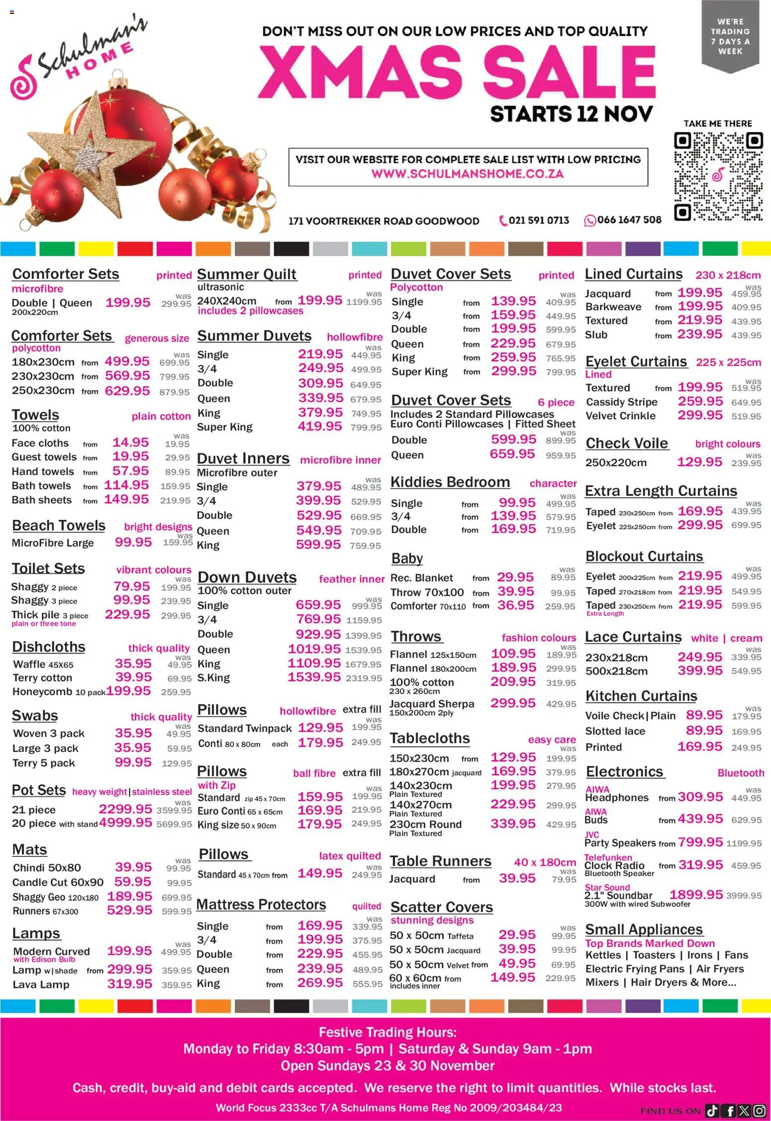 Schulman's Home Specials - page 1- valid from 12/11/2025