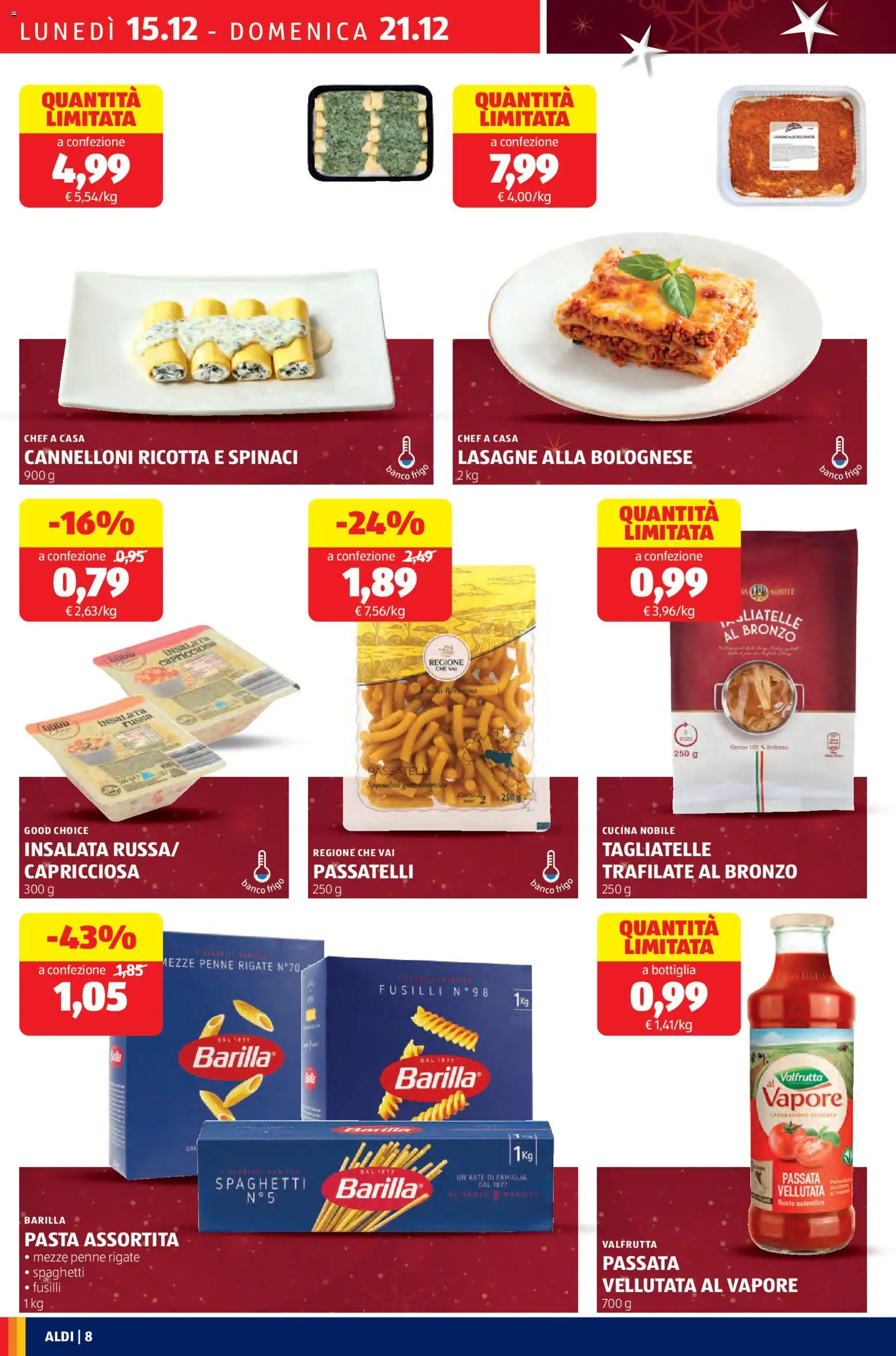 Volantino Aldi	 - pagina 8 - valido dal 15/12/2025