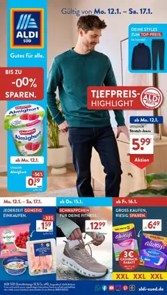Vorschau Aldi Süd Prospekt 	 gültig ab 12.01.2026