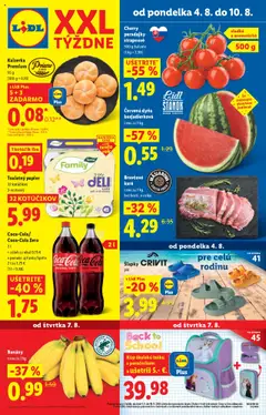 Lidl leták platný od 04.08.2025