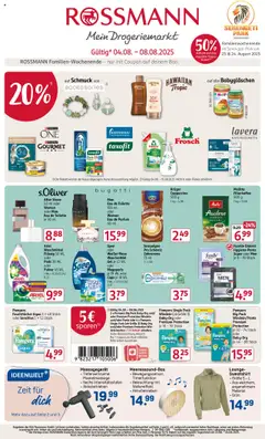 Vorschau Rossmann Prospekt 	 gültig ab 04.08.2025