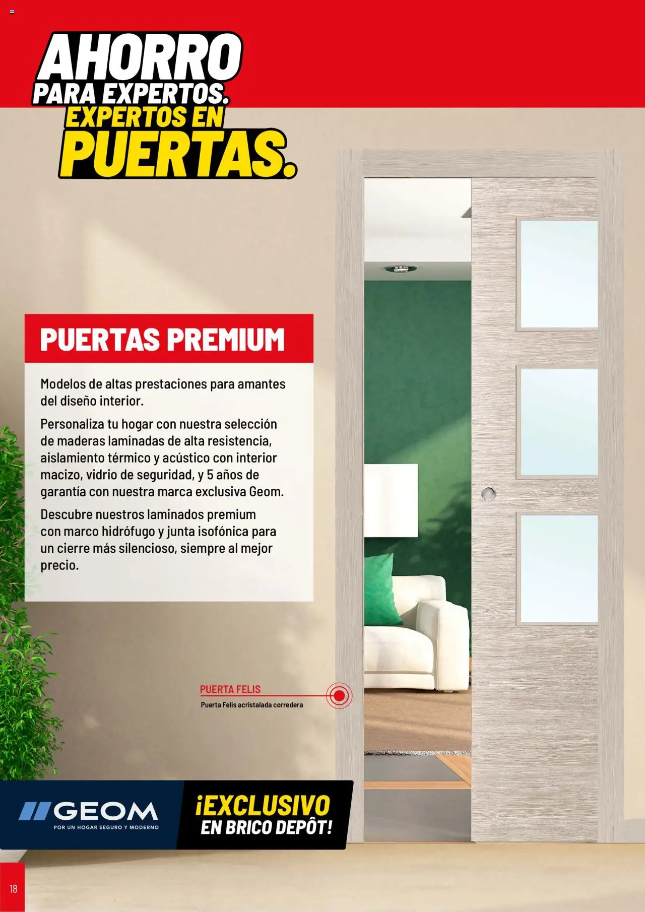 Brico Depôt Puertas y ventanas - Página de 18 - Válido desde 23/07/2025