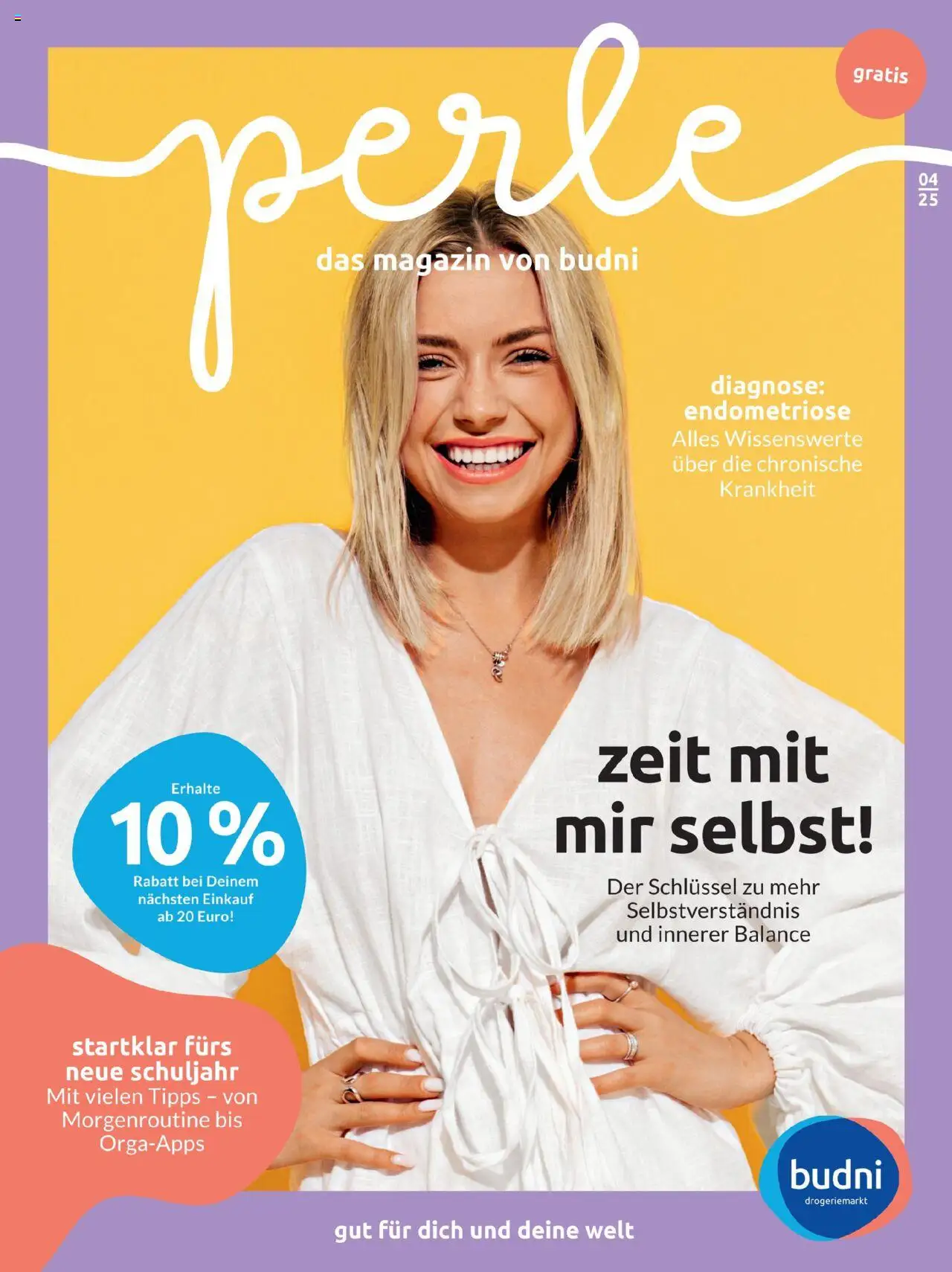 Budni Perle Magazin 04/25 - Seite 1 - gültig ab 13.07.2025