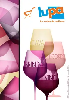 Vista previa del folleto Lupa Supermercados folleto válido desde 01/12/2025
