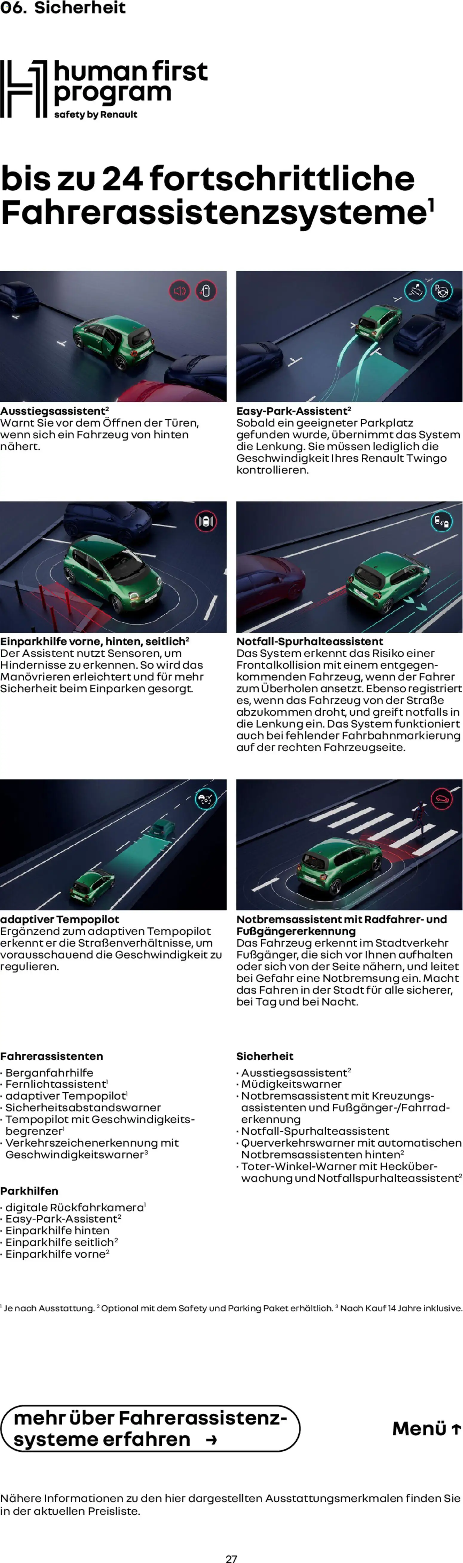 Renault Prospekt Twingo E-Tech	 - Seite 27 - gültig ab 24.02.2026