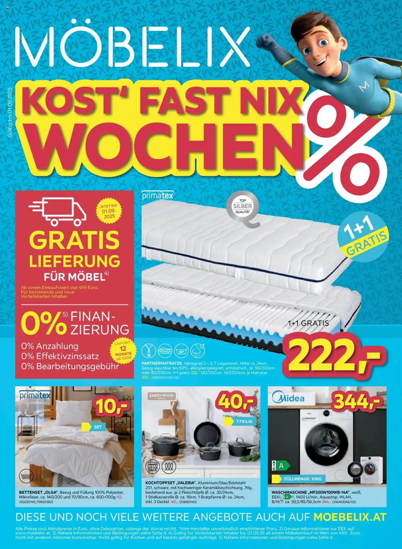 Möbelix Angebote - Seite 1- gültig ab 26.08.2025