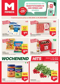Vorschau MPREIS Flugblatt gültig ab 23.04.2026