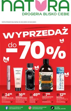 Podgląd Drogerie Natura Gazetka ważny od 29.12.2025