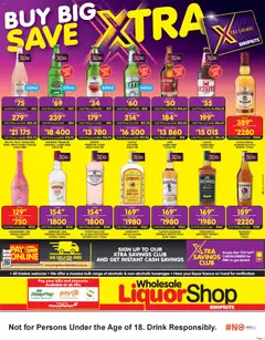 Preview Shoprite Wholesale LiquorShop Specials valid from 09/02/2026