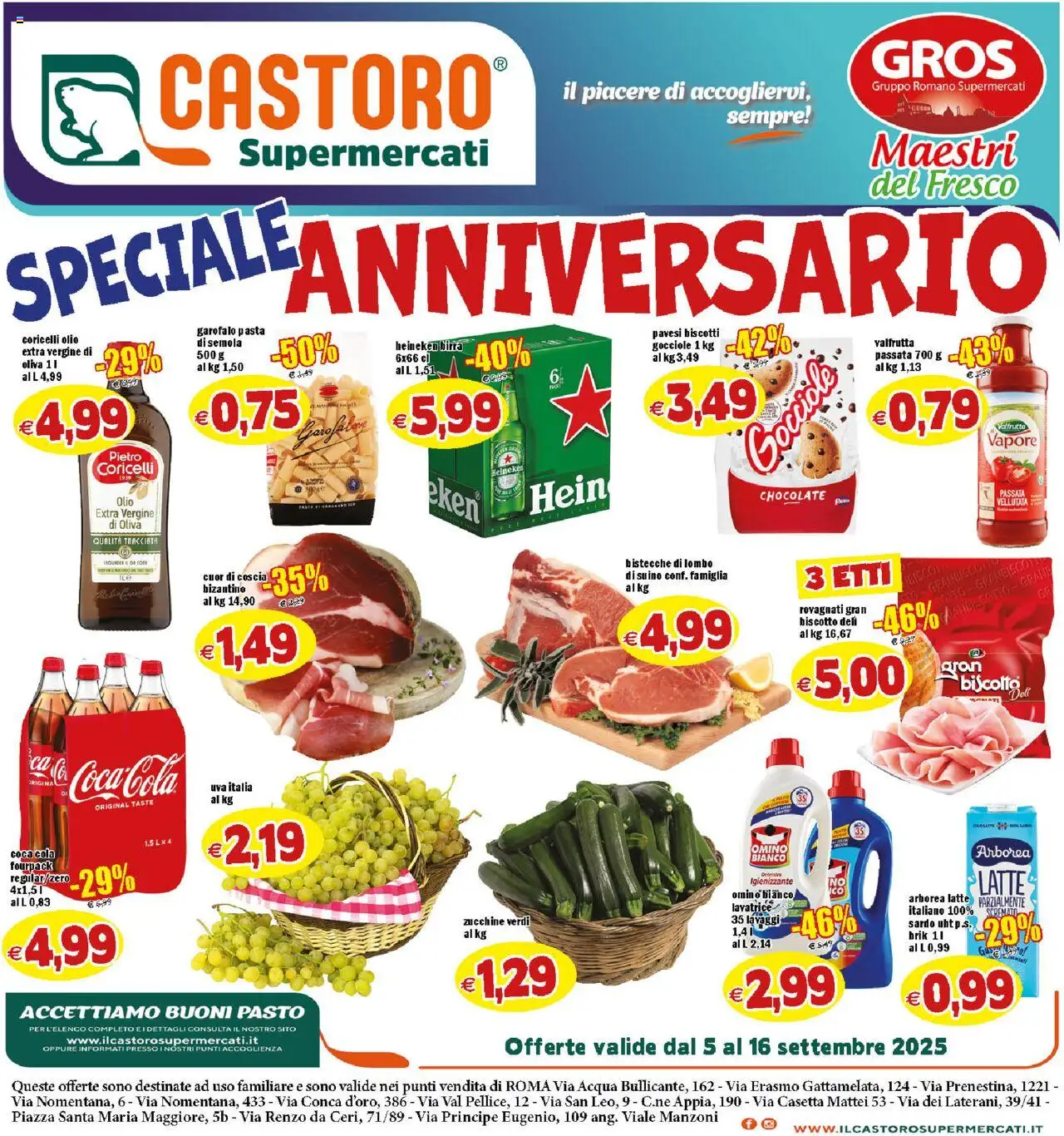 Volantino Il Castoro	 - pagina 1 - valido dal 05/09/2025