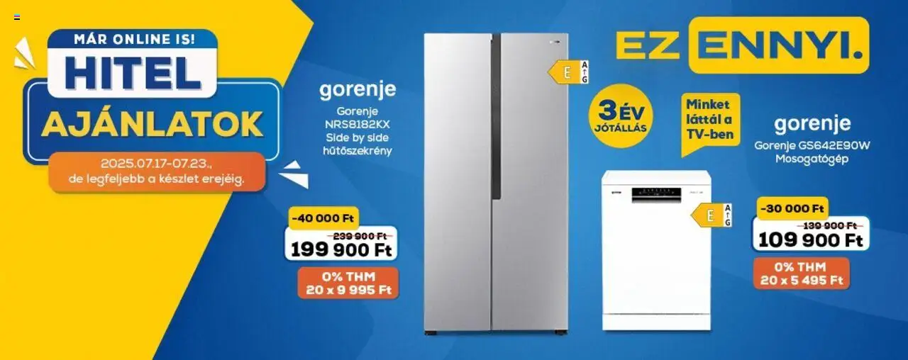 Euronics Akciós újság - 2oldal - érvényes 2025.07.17.-tól