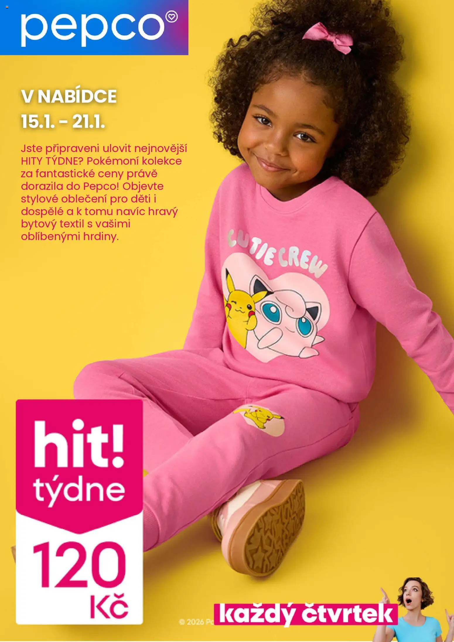 Pepco leták - strana 1- platný od 15.01.2026