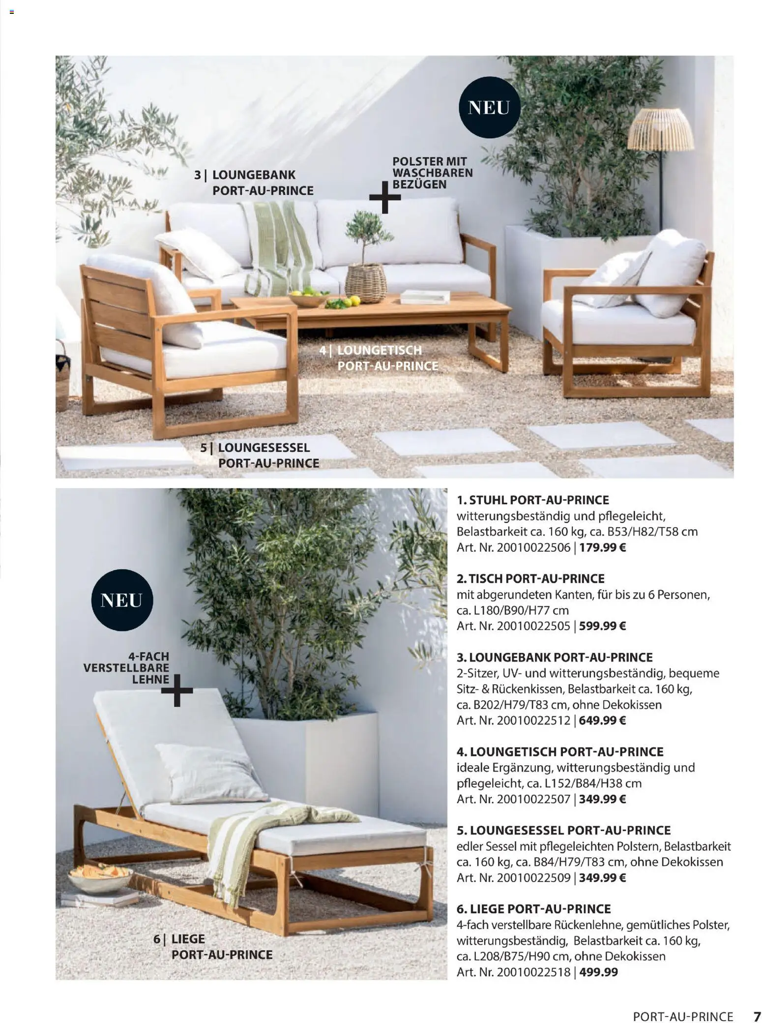 Dehner Gartenmöbel Trends 2026 - Seite 7 - gültig ab 29.01.2026