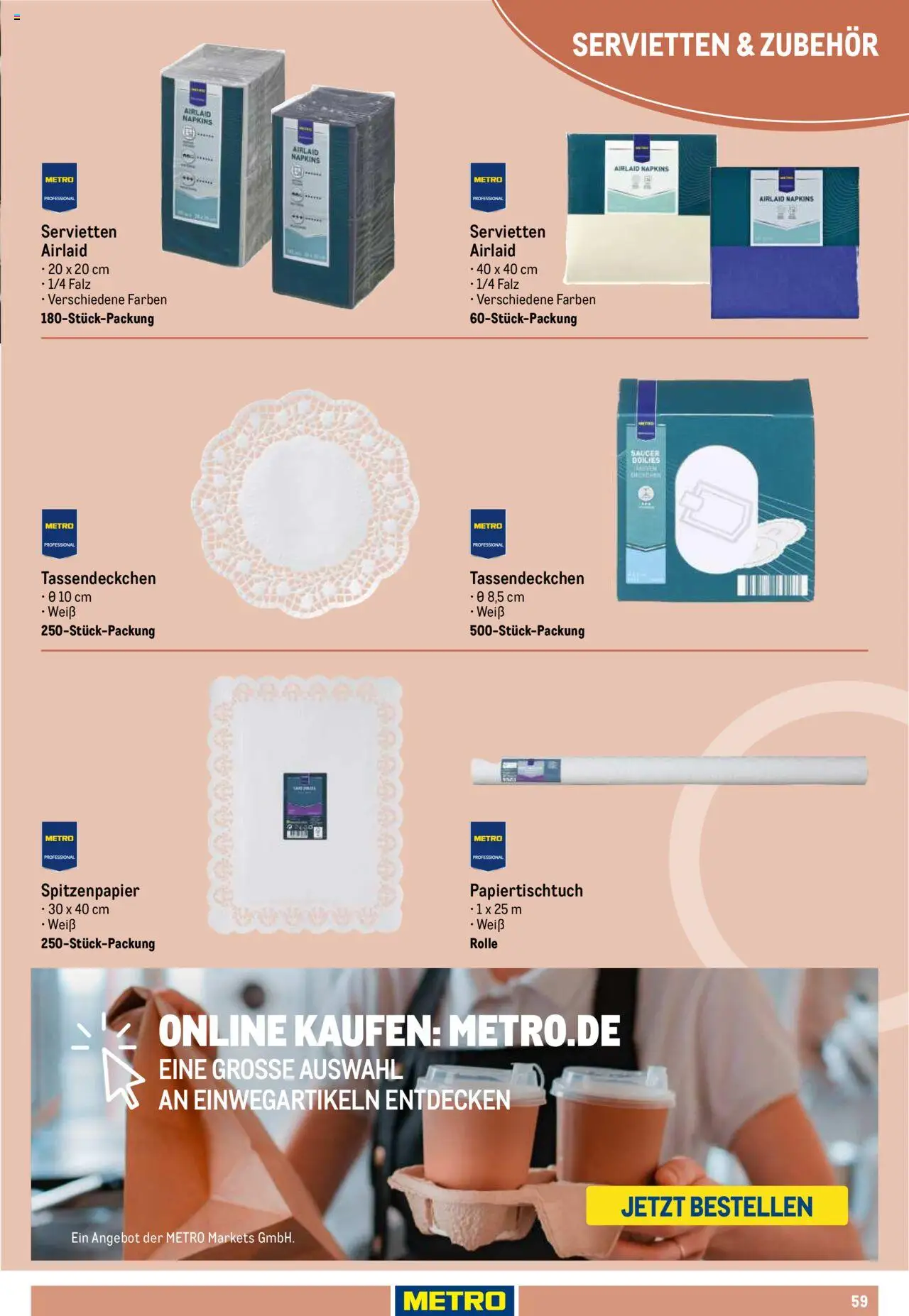 Metro Non Food Sortiment - Seite 59 - gültig ab 01.10.2025