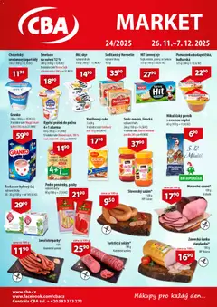 Náhled CBA leták - Market platný od 26.11.2025