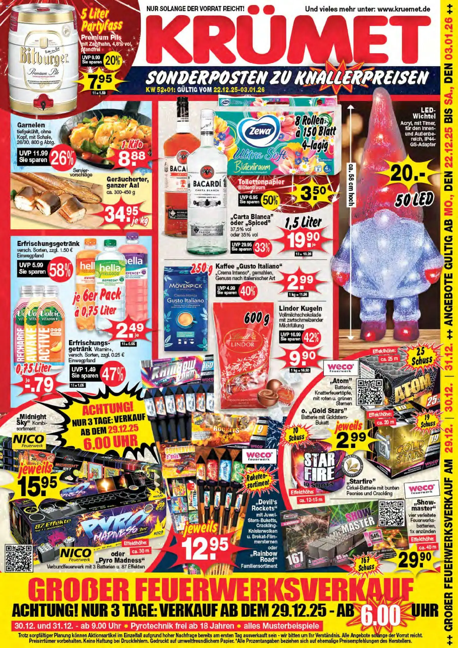 KRÜMET Prospekt 	 - Seite 1 - gültig ab 22.12.2025