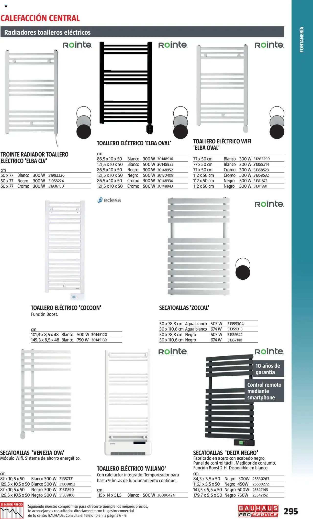 Bauhaus - ProService  - Página de 295 - Válido desde 24/02/2025