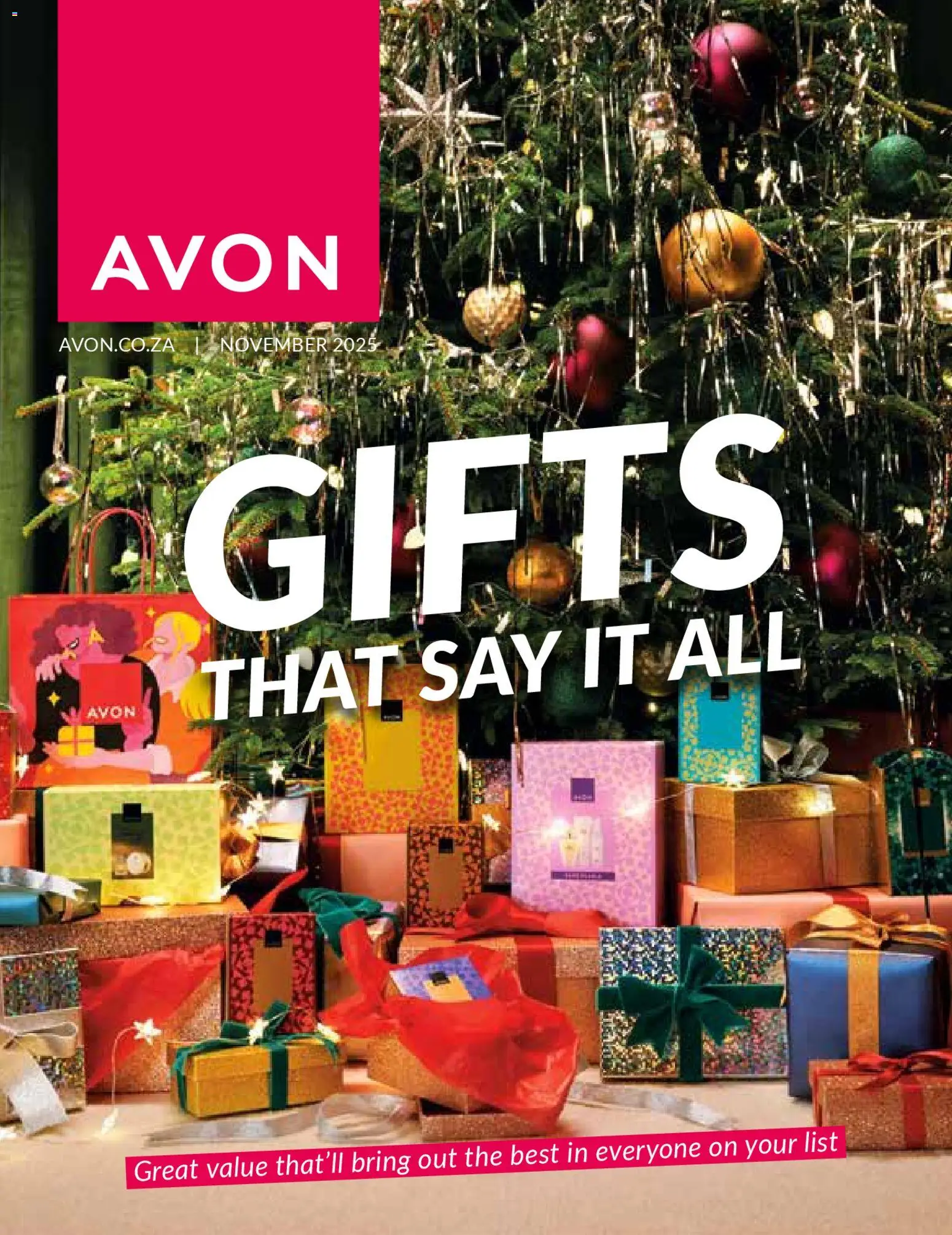 AVON Catalogue  - page 1- valid from 01/11/2025
