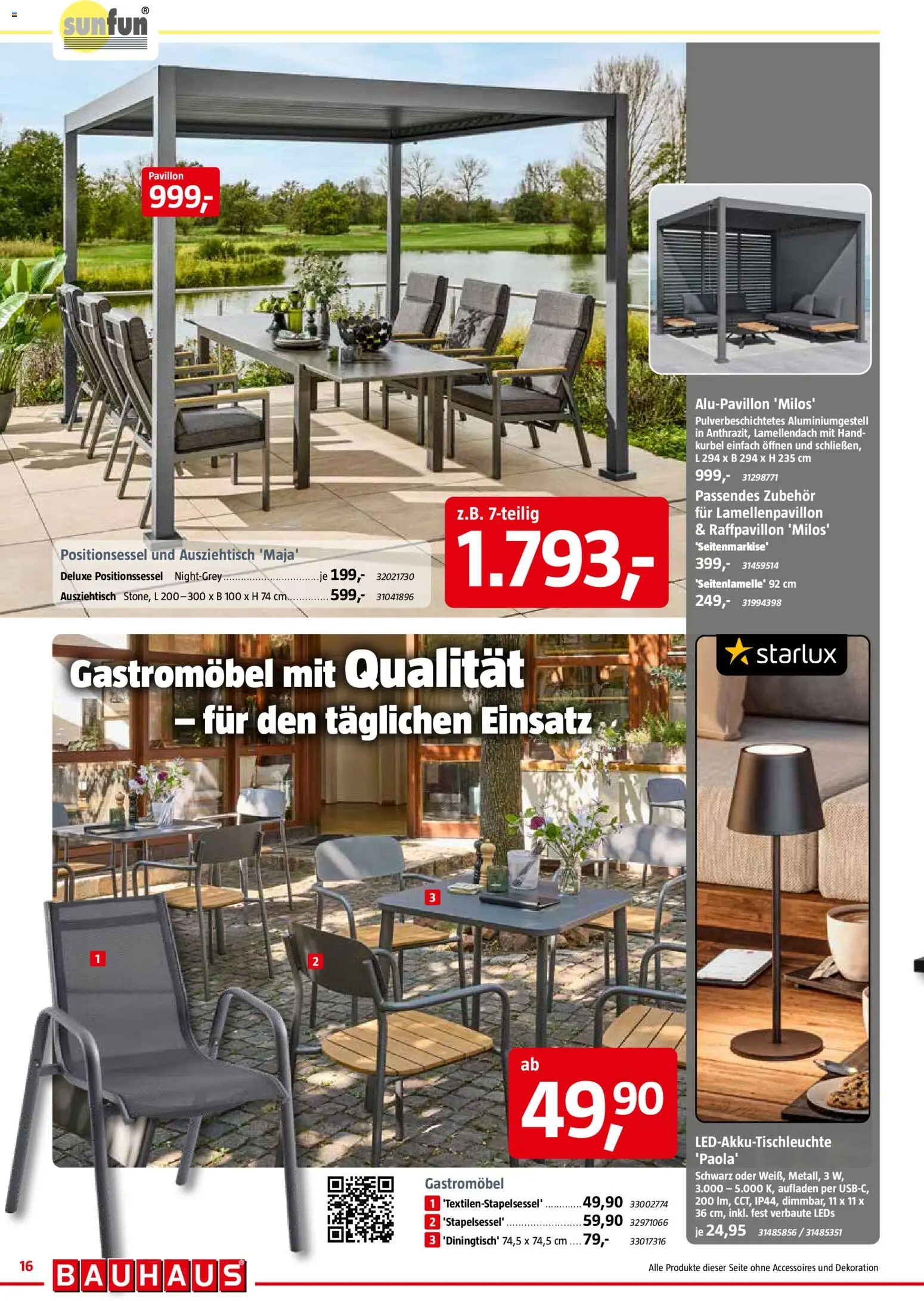 Bauhaus Prospekt 	 - Seite 16 - gültig ab 28.02.2026