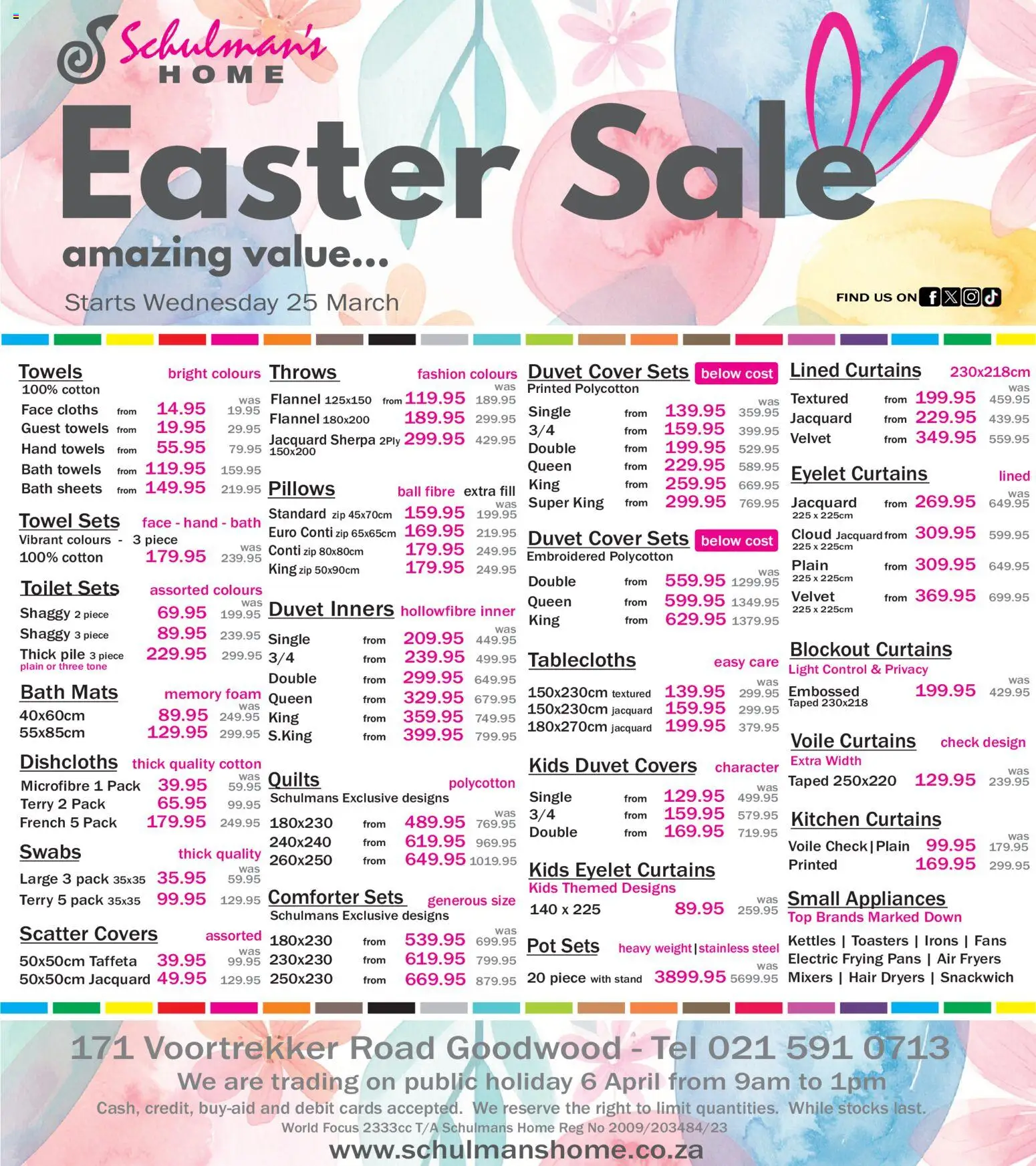 Schulman's Home Specials - page 1- valid from 25/03/2026