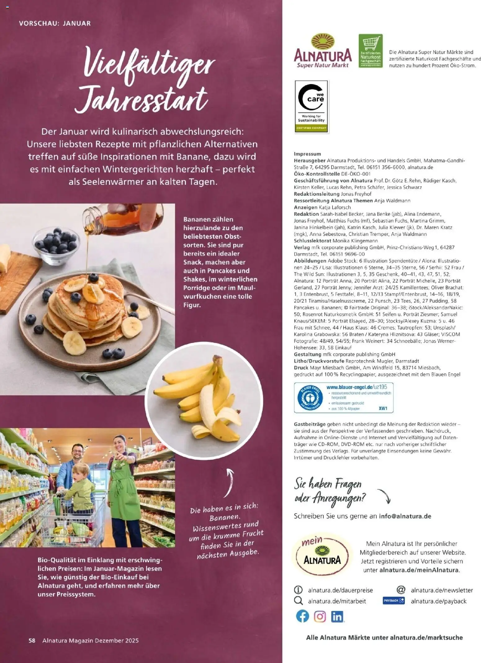 Alnatura Prospekt - Seite 62 - gültig ab 01.12.2025