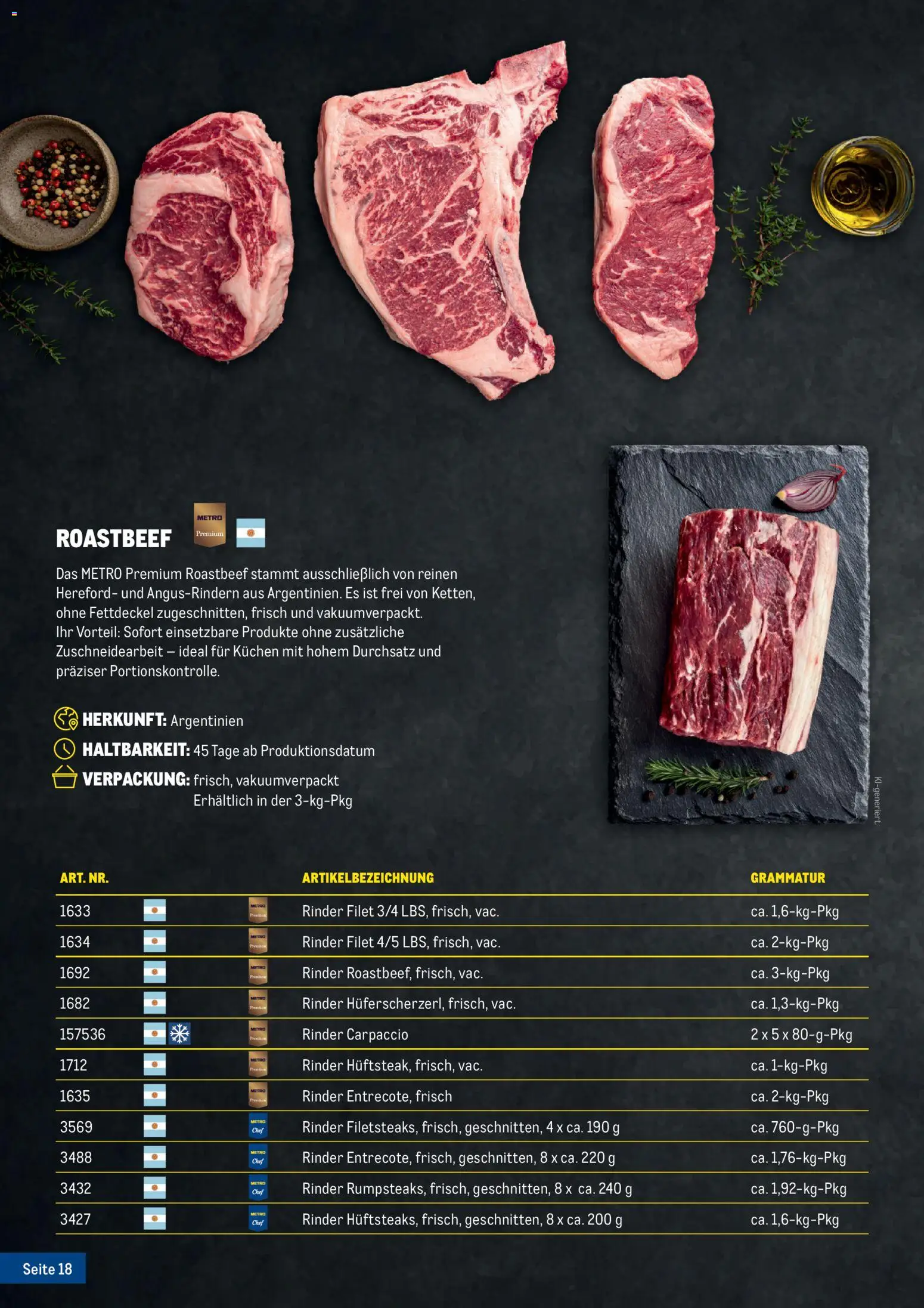 Metro Fleischkatalog - page 18- valid from 20.02.2026