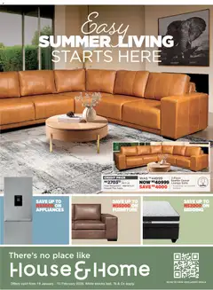 Preview House and Home  Namibia Catalogue valid from 19/01/2026