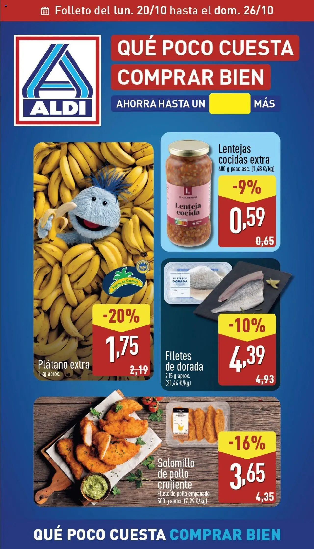 Aldi folleto Canarias - Página de 1 - Válido desde 20/10/2025