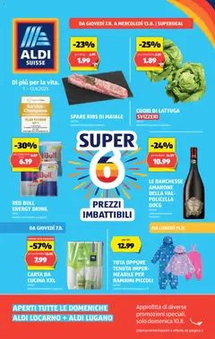 Vorschau Aldi Volantino gültig ab 07.08.2025