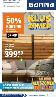 GAMMA - Folder geldig vanaf 04-08-2025
