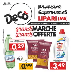 Anteprima Decò Maxistore, Supermercati - Lipari catalogo valida dal 14/10/2025