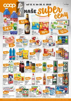 Náhled Trefa leták - COOP naše super ceny platný od 13.08.2025