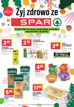 Podgląd Spar Gazetka - Żyj zdrowo ważny od 10.09.2025