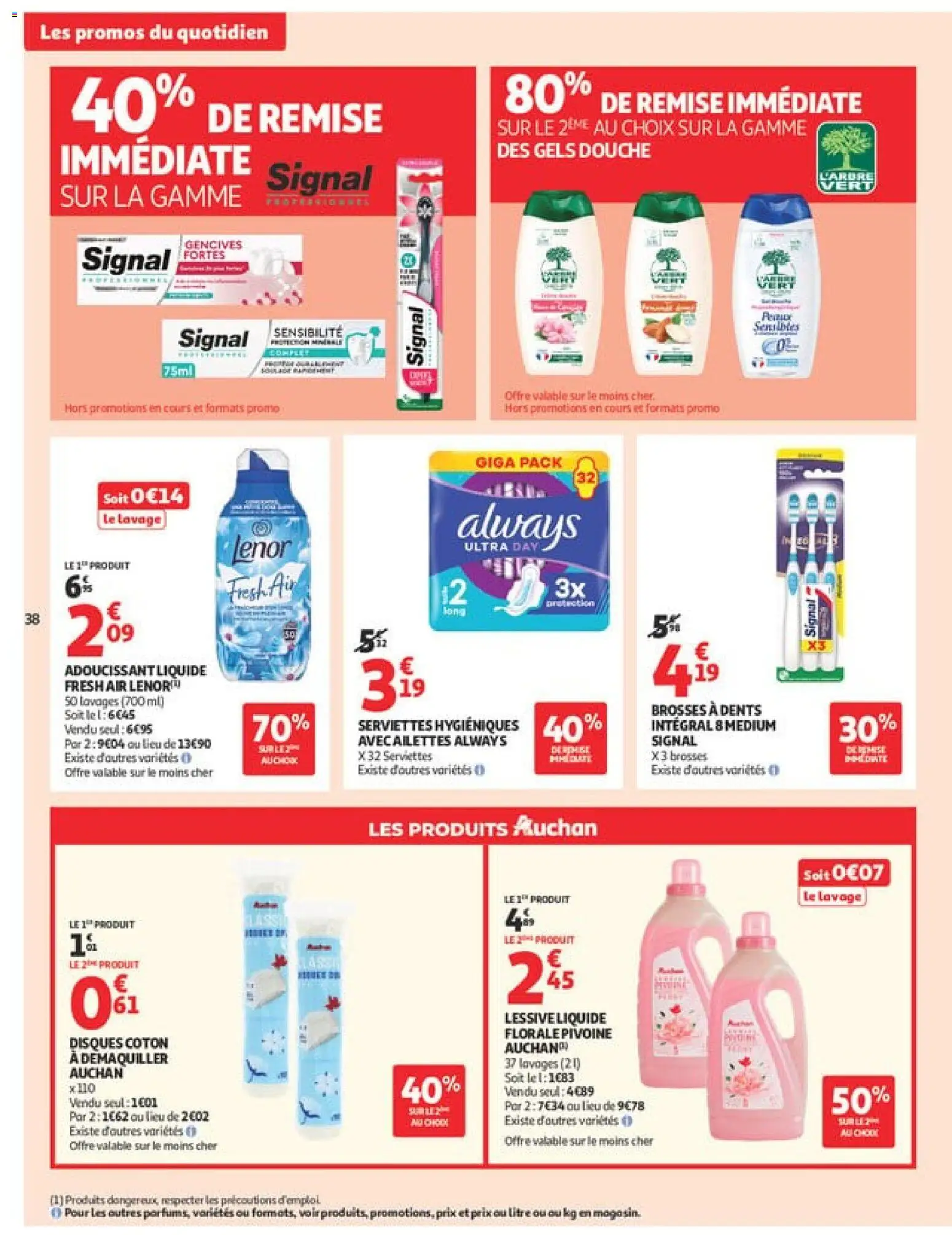 Auchan folder / publicité - page 40- valid from 08/04/2026