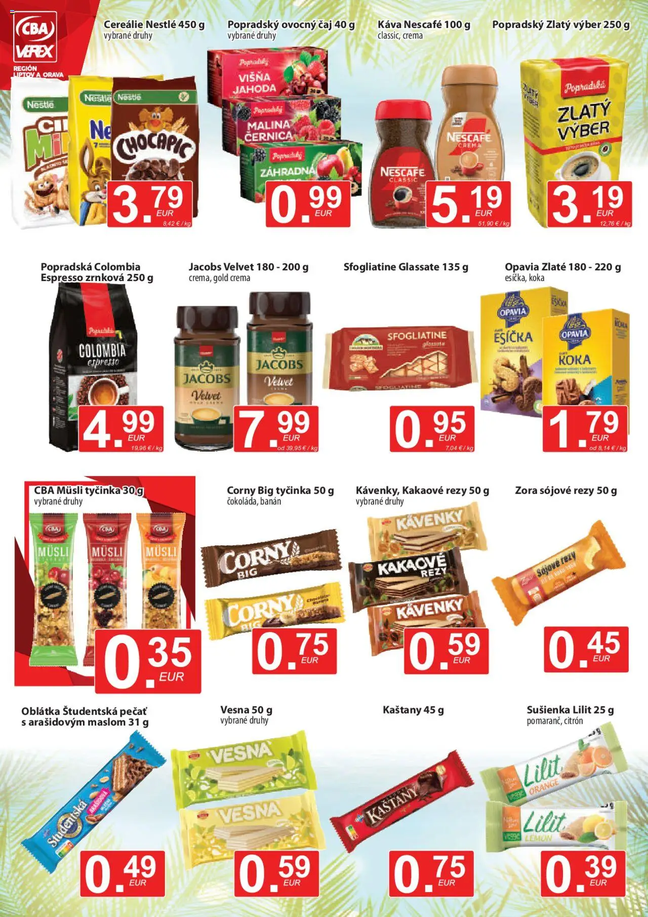 CBA Verex leták - strana 8- platný od 17.07.2025