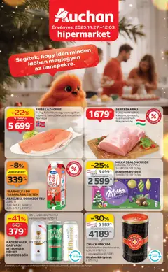 Előnézet Auchan Akciós újság érvényes 2025.11.27.-tól