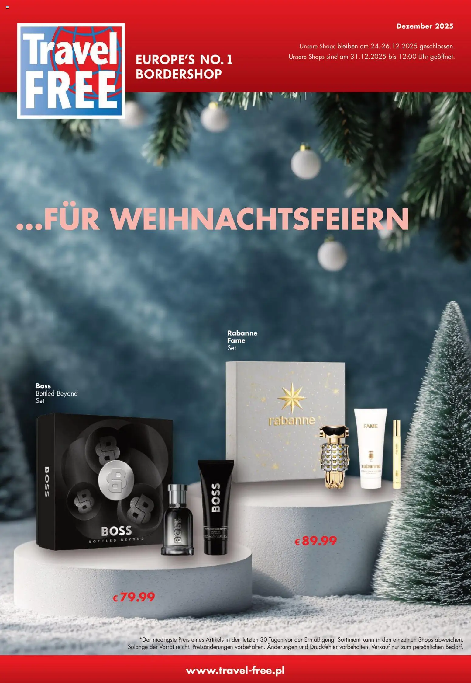 Travel Free Angebote - Seite 2 - gültig ab 01.12.2025