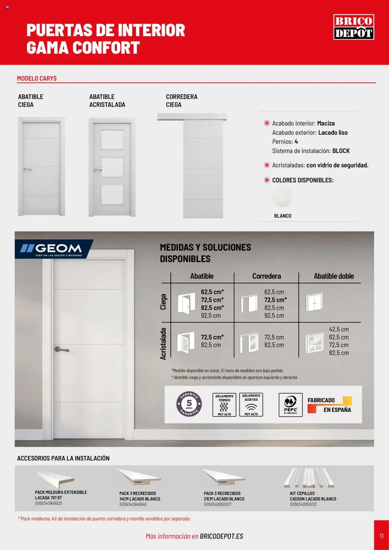 Brico Depôt Puertas y ventanas - Página de 11 - Válido desde 23/07/2025