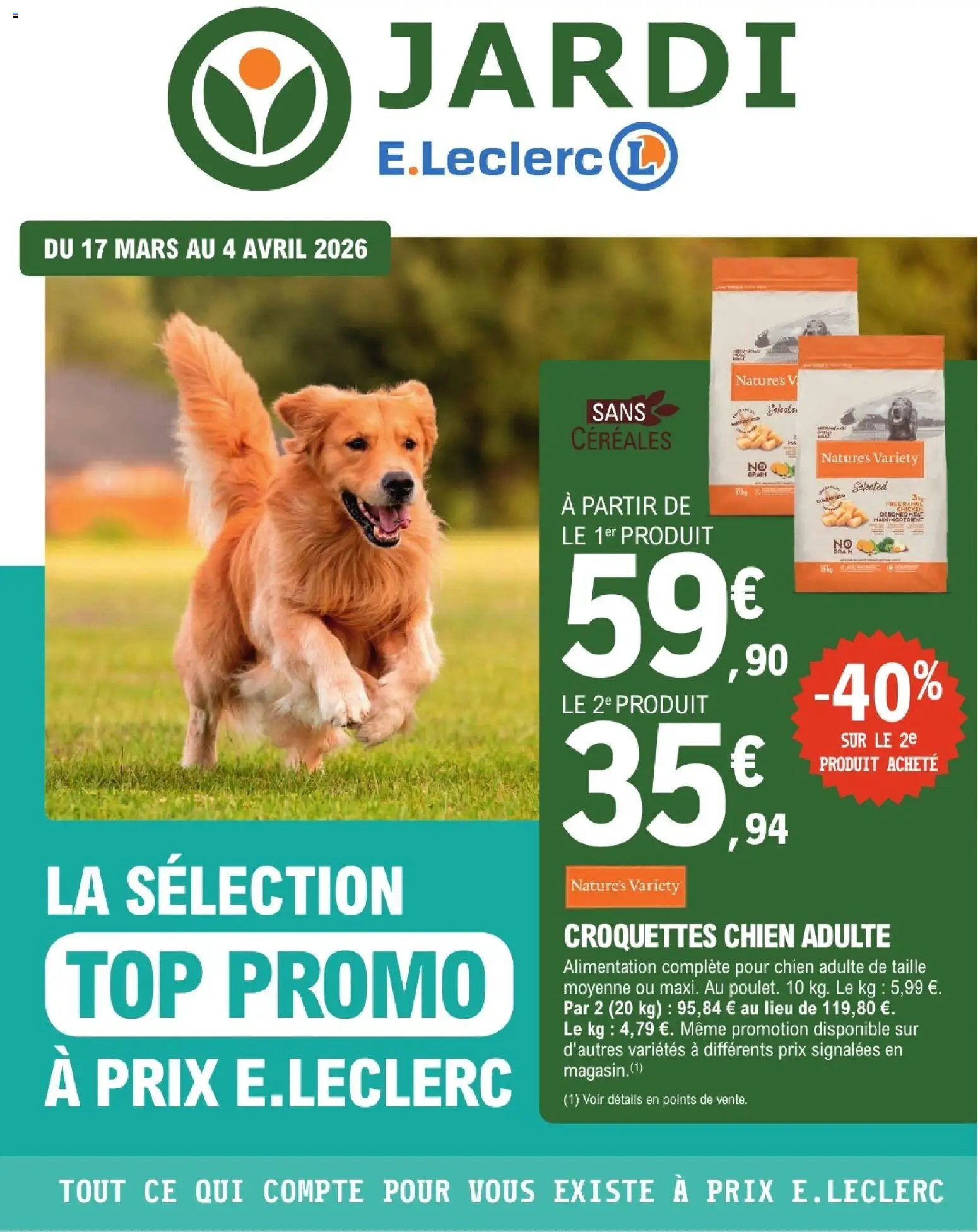 Brico E.Leclerc catalogue - page 1 - valable à partir du 17/03/2026