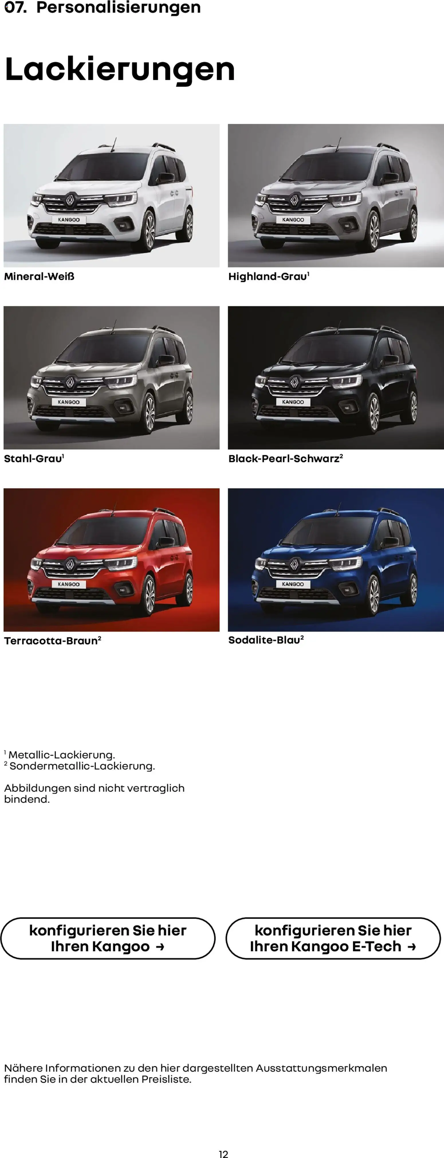 Renault Kangoo - Seite 12 - gültig ab 14.01.2026