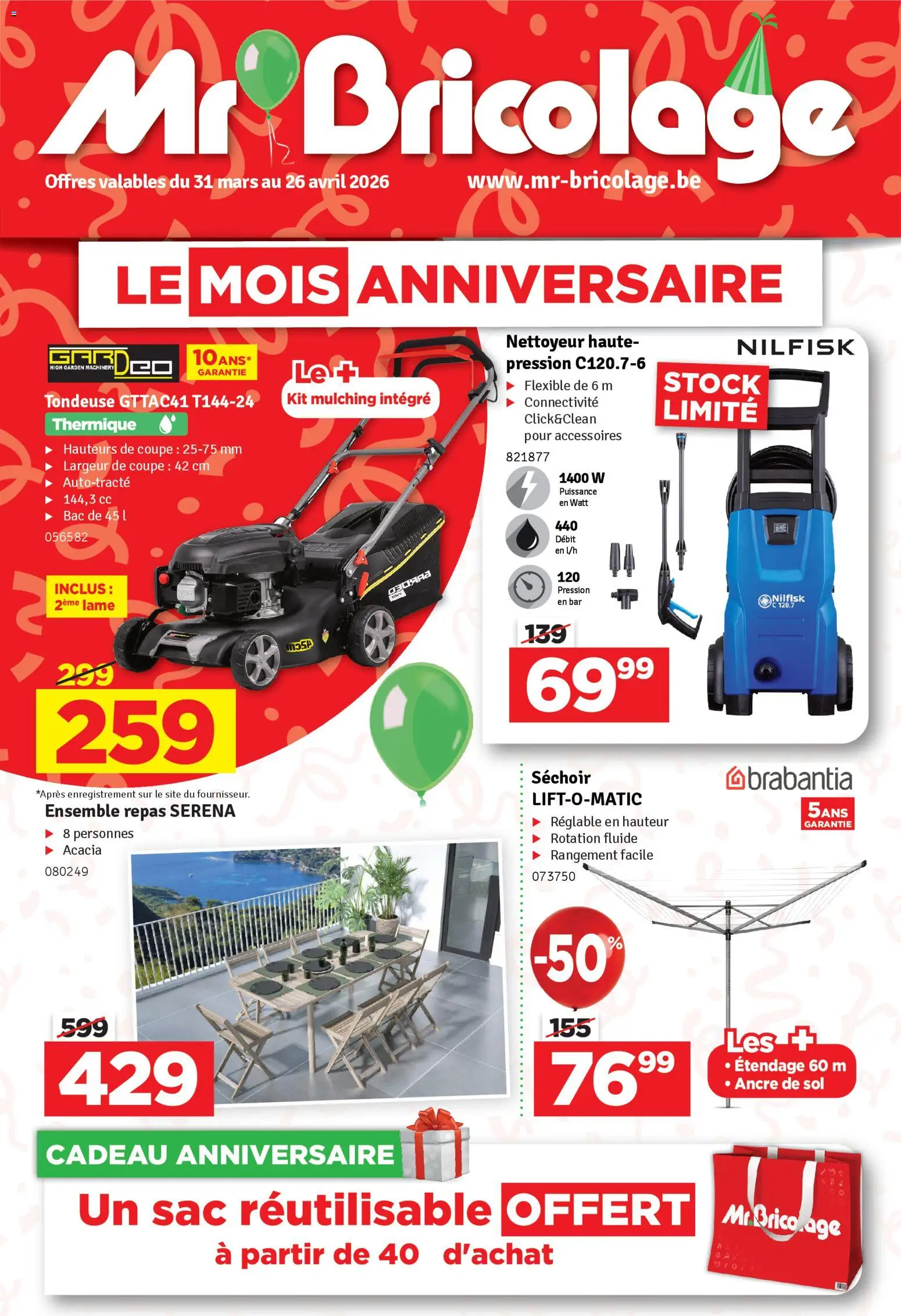 Mr Bricolage folder / publicité - page 5- valid from 31/03/2026