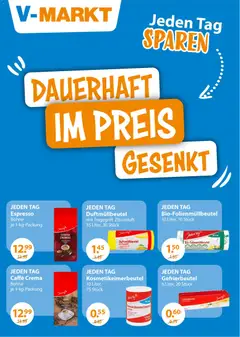 Vorschau V-Markt - Dauerniedrigpreissenkung gültig ab 01.11.2025